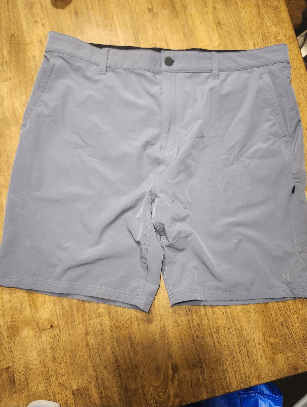 Hurley Men's Size 42 Gray Performance Golf Shorts Flat Front